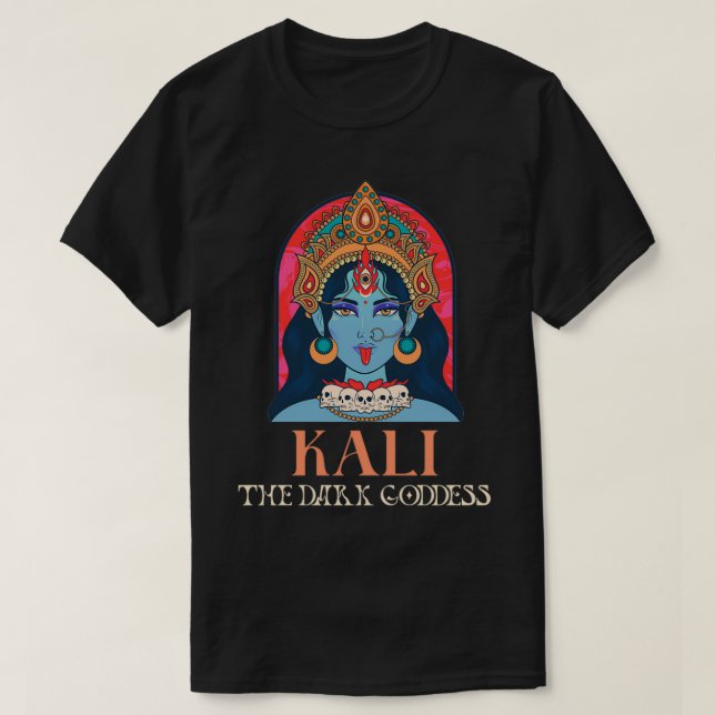 Camiseta Kali La diosa oscura (Diseño del anverso)