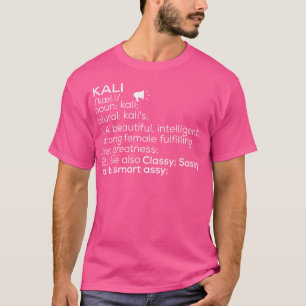 Camiseta Kali Nombre Kali Definición Kali Nombre femenino K
