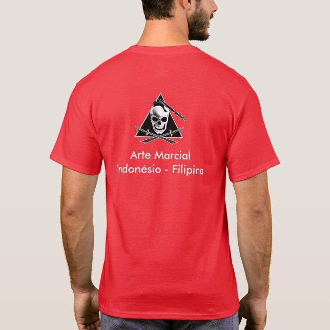 Camiseta Kali Silat - Arte Marcial Indonésio FIlipina (Reverso)