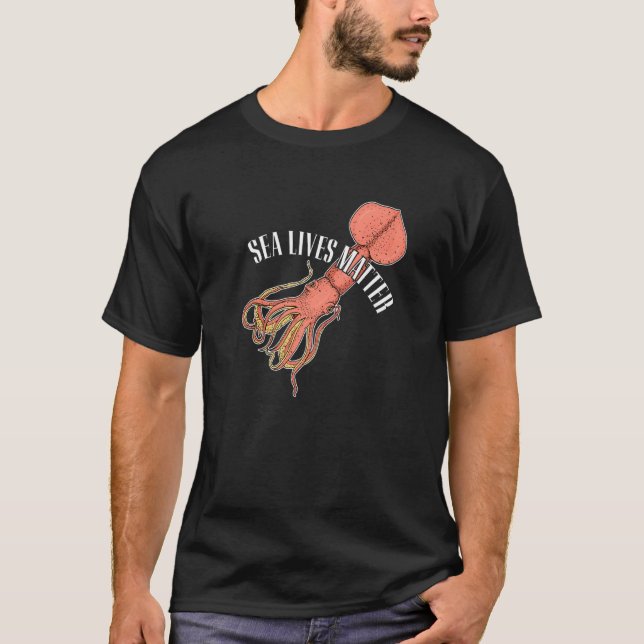 Camiseta Kalmar Cephalopode Diving Sea Research (Anverso)