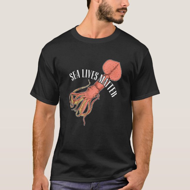 Camiseta Kalmar Cephalopode Diving Sea Research (Anverso)