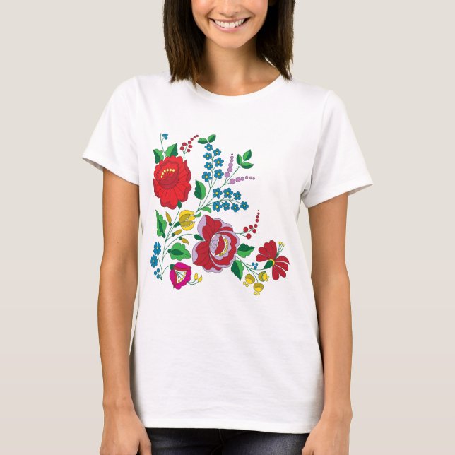 Camiseta Kalocsa Embroidery (Anverso)