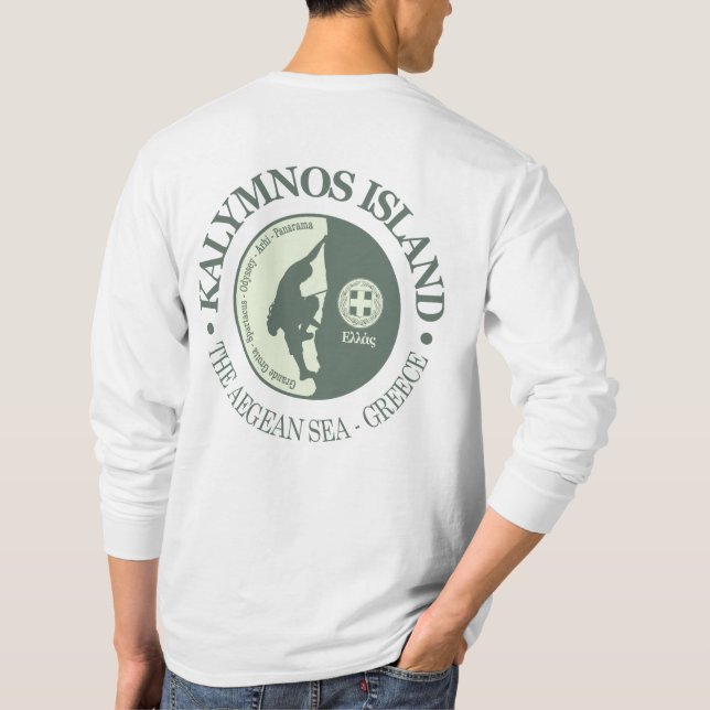Camiseta Kalymnos (Escalada) (Reverso)