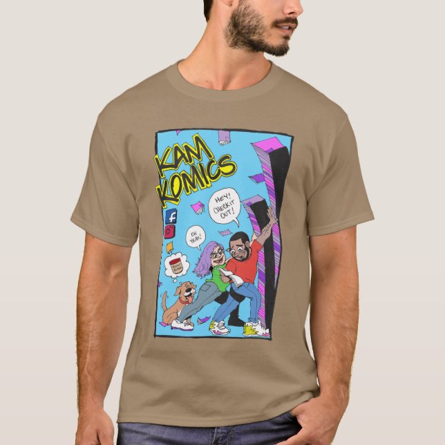 Camiseta Kam Komicsfollow Kam Komicstshirt boy (Anverso)