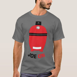 Camiseta Kamado 'Joe ON' Red BBQ Grilling bajo y lento T-Sh