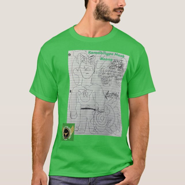 Camiseta Kamakihype Mask Noons (Anverso)