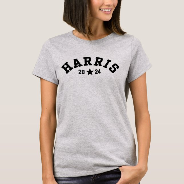 Camiseta Kamala 2024 Curved Baseball Font Kamala Harris (Anverso)