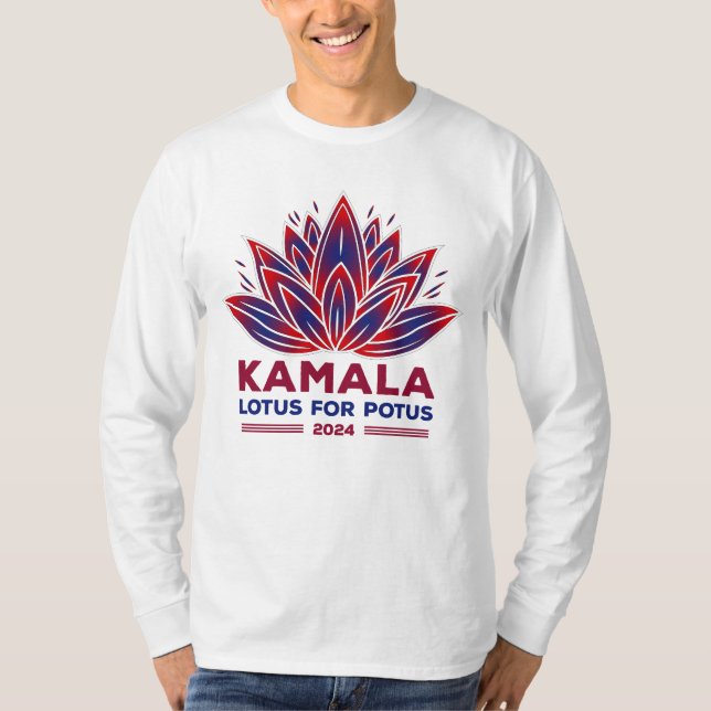 Camiseta Kamala 2024 Elecciones en Estados Unidos Kamala Ha (Anverso)