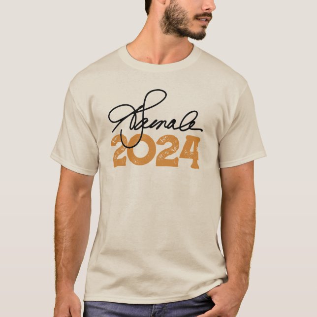 Camiseta Kamala 2024 Firma (Anverso)