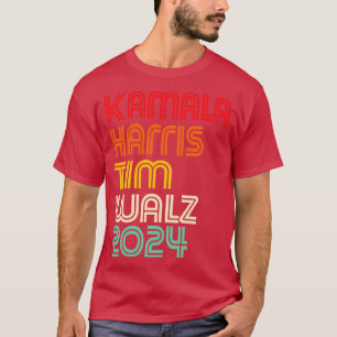 Camiseta Kamala 2024 Tim Walz VP Gorra de estilo vintage