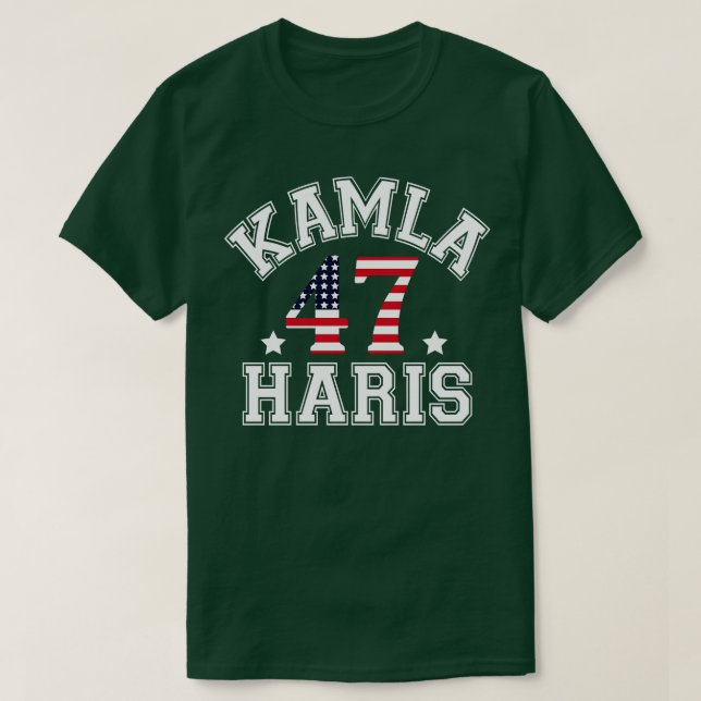 Camiseta Kamala 47 TShirt 4 (Diseño del anverso)