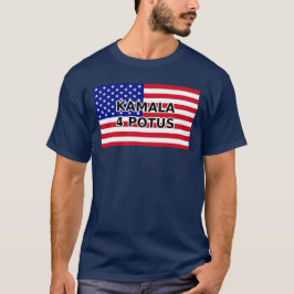 Camiseta KAMALA 4 POTUS - Bandera estadounidense