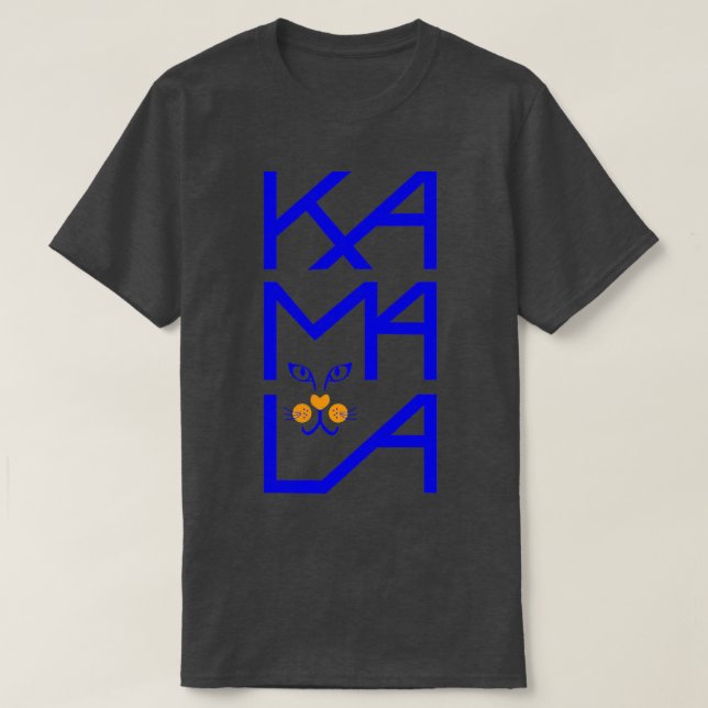 CAMISETA KAMALA CAT (Diseño del anverso)
