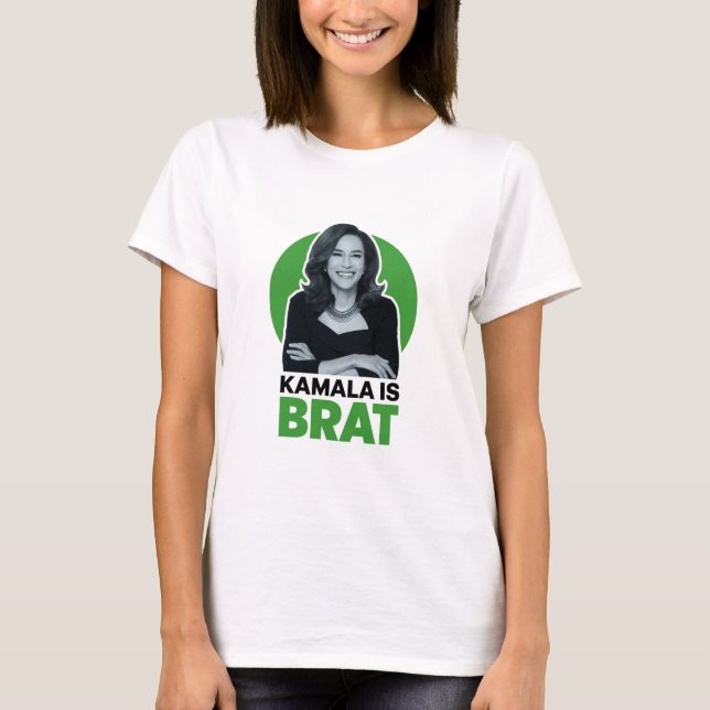 Camiseta Kamala es divertida sarcástica Brat (Anverso)
