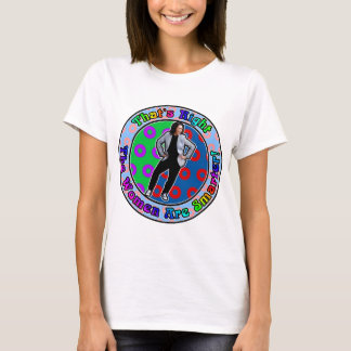 Camiseta Kamala es más inteligente, las mujeres son más int