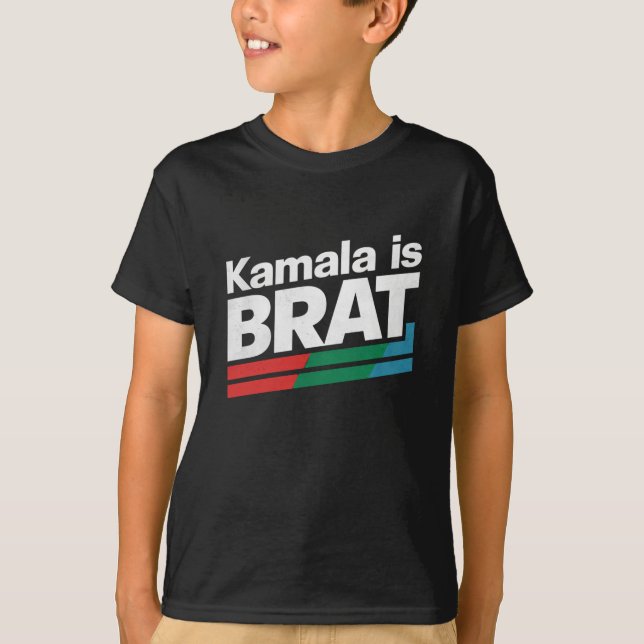 Camiseta Kamala Es Una Niña Mala (Anverso)