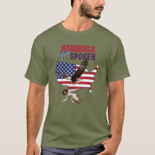 Camiseta Kamala Funny America ha hablado de Eagle USA