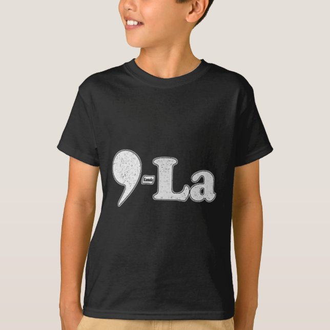 Camiseta Kamala Harris 2024 47 Comma + La For President (Anverso)