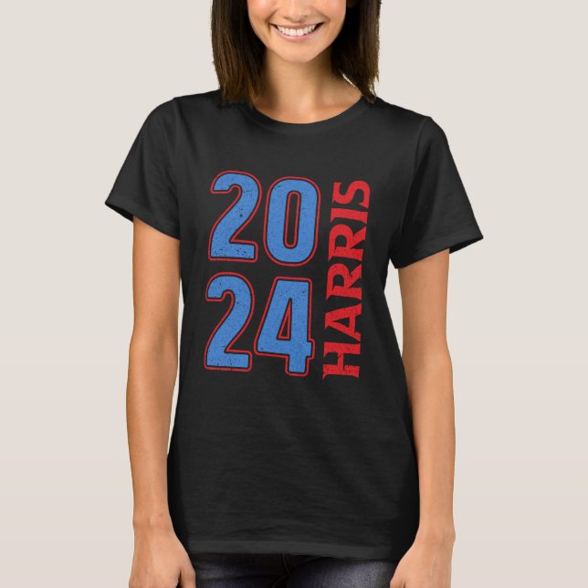 Camiseta Kamala Harris 2024 Audaz Diseño de Campaña (Anverso)
