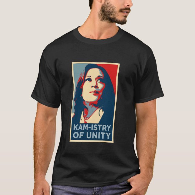 Camiseta Kamala Harris 2024 KAM ISTRY FOR UNITY Future Fema (Anverso)