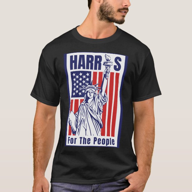 Camiseta Kamala Harris 2024 - Para La Gente (Anverso)