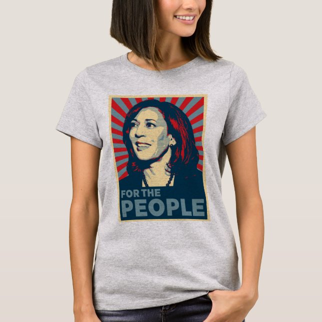 Camiseta kamala Harris 2024 para las personas (Anverso)