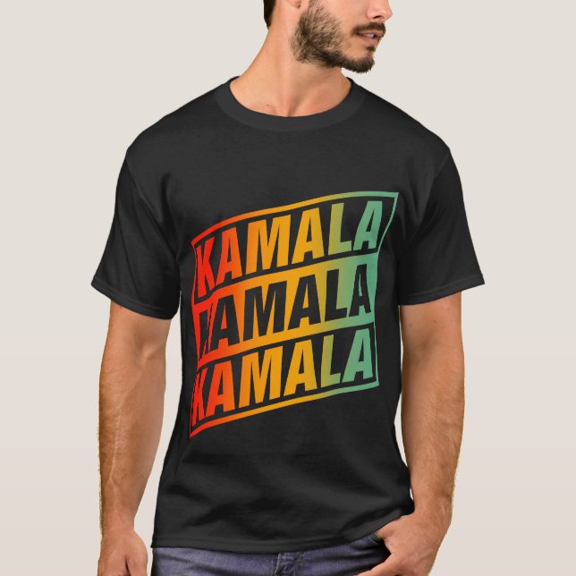 Camiseta Kamala Harris 2024 Por El Presidente (Anverso)