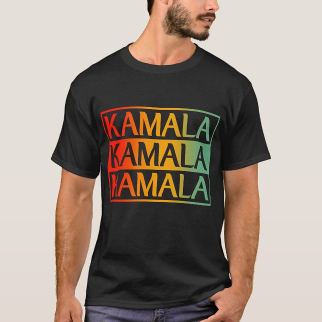 Camiseta Kamala Harris 2024 Por El Presidente (Anverso)