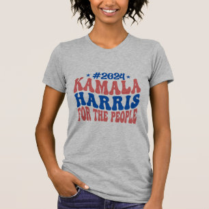 Camiseta Kamala Harris 2024 - Por la campaña de retro popul