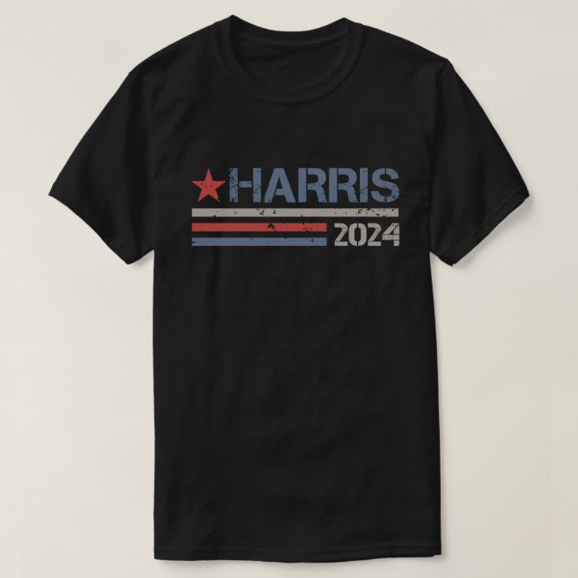 Camiseta Kamala Harris 2024 Por La Campaña Presidencial (Diseño del anverso)