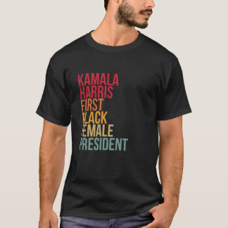 Camiseta Kamala Harris 2024 Primera mujer negra Presidenta