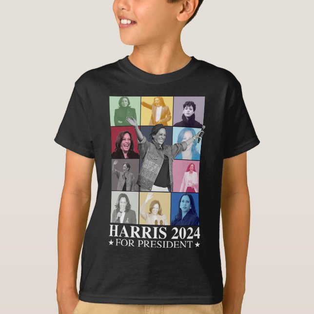 Camiseta Kamala Harris 2024 Señora Presidenta, Directora El (Anverso)