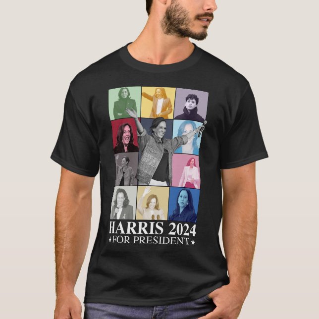 Camiseta Kamala Harris 2024 Señora Presidenta, Directora El (Anverso)