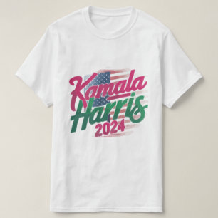 Camiseta Kamala Harris 2024 T-Shirt - Negrita y vibrante