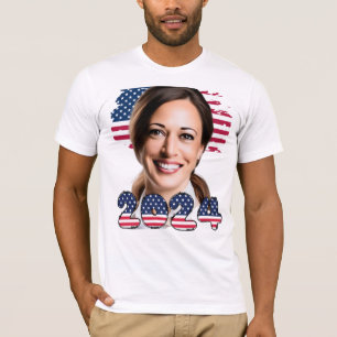 Camiseta Kamala Harris 2024 vicepresidenta de Black Women S