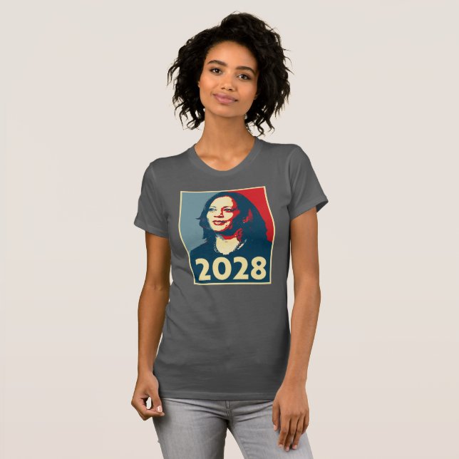 Camiseta Kamala Harris 2028 (Anverso completo)