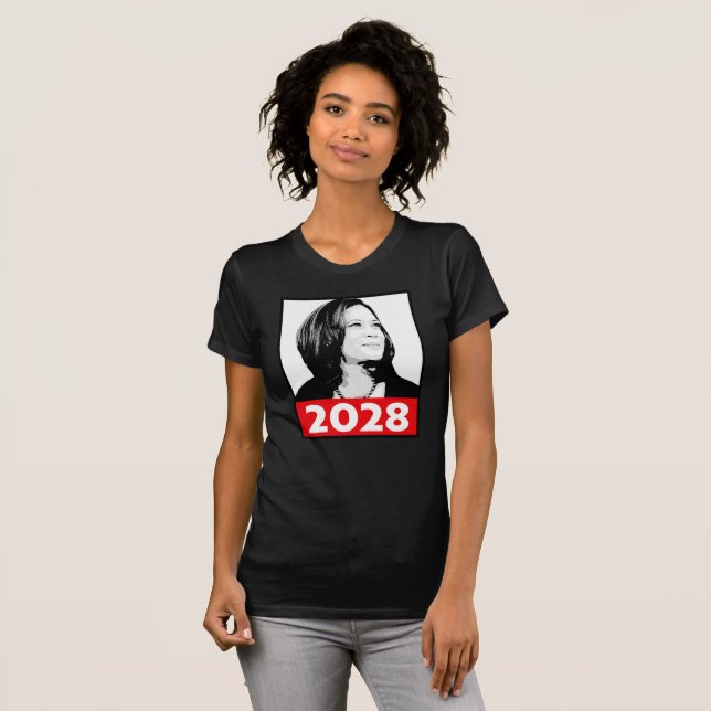 Camiseta Kamala Harris 2028 (Anverso completo)