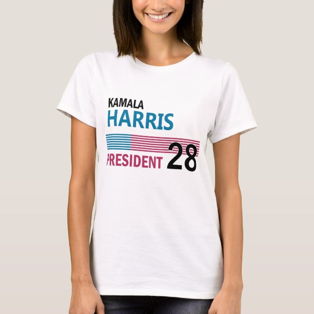 Camiseta Kamala Harris 2028 (Anverso)