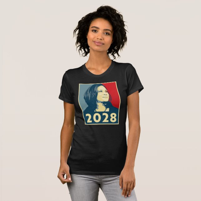 Camiseta Kamala Harris 2028 Hope (Anverso completo)