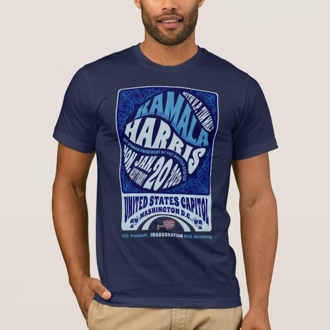 Camiseta Kamala Harris 20 de enero de 2025 (Anverso)