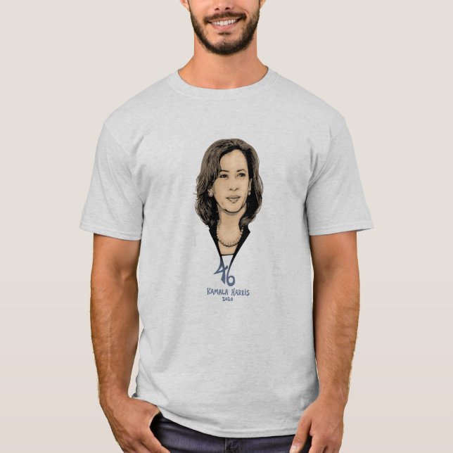 Camiseta Kamala Harris 46 (Anverso)