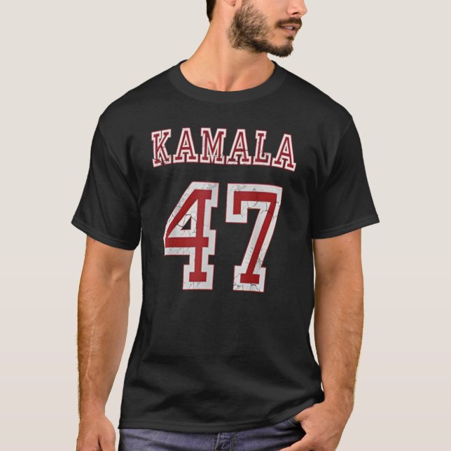 Camiseta Kamala Harris 47º presidente Estados Unidos 2024 (Anverso)