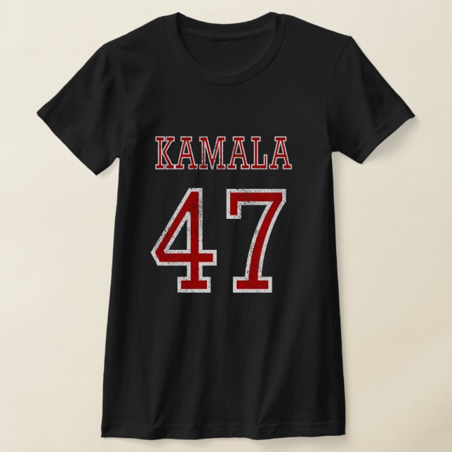 Camiseta Kamala Harris 47 Elecciones 2024 Hombres Mujeres (Distribución)