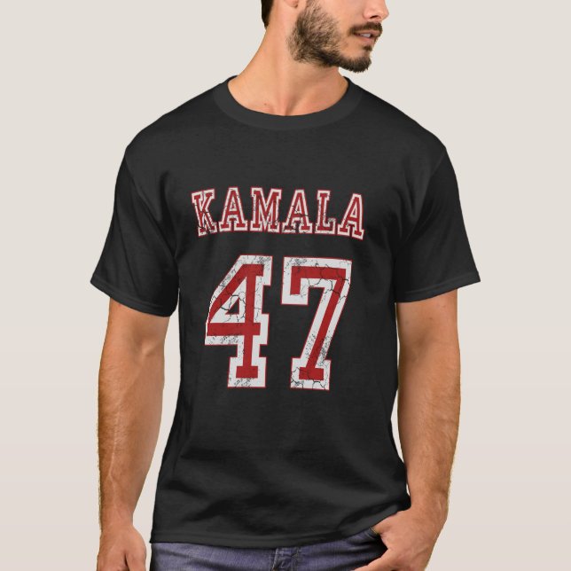 Camiseta Kamala Harris 47° presidente Estados Unidos 2024 E (Anverso)