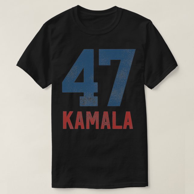 Camiseta Kamala Harris 47 Presidente Kamala 47 Premium (Diseño del anverso)