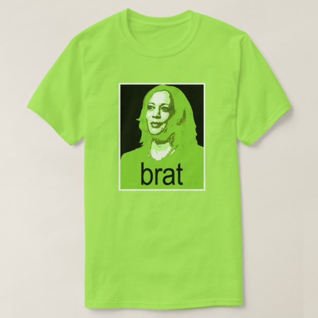 Camiseta Kamala Harris Brat (Diseño del anverso)