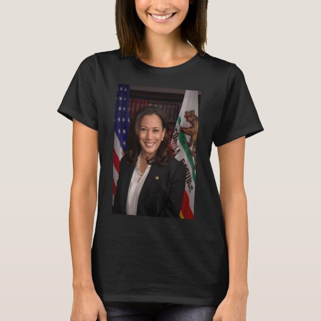 Camiseta Kamala Harris Candidato a presidente US 2024 (Anverso)