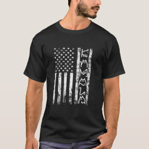 Camiseta Kamala Harris Cat Lettering Positering Flag Americ