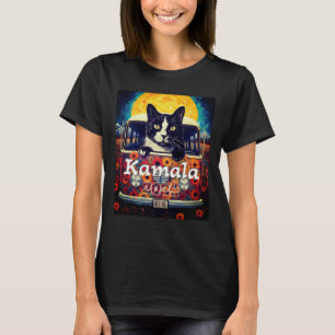 Camiseta Kamala Harris Cat T-Shirt
