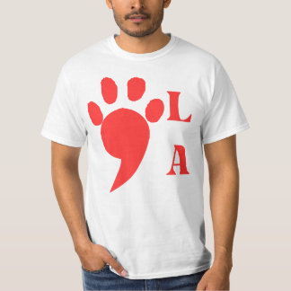 Camiseta Kamala Harris Comma-la childless cat lady paw